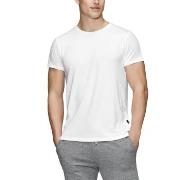 JBS of Denmark Bamboo Blend O-neck T-shirt Hvit Small Herre