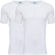 JBS 2P Organic Cotton T-Shirt Hvit økologisk bomull XX-Large Herre