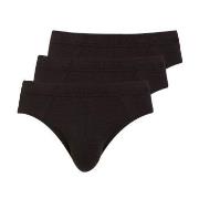 Jockey 3P Cotton Plus Brief Svart XX-Large Herre