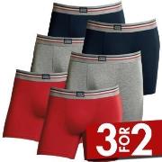 Jockey 6P Cotton Stretch Boxer Trunk Ubestemt Farge bomull 3XL Herre
