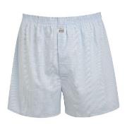 Jockey Woven Poplin Boxer Shorts Hvitrutet mønster bomull Large Herre