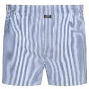 Jockey Woven Poplin Boxer Shorts Blåstripete bomull Large Herre