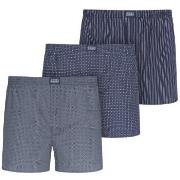 Jockey 3P Woven Soft Poplin Boxer Shorts Marine bomull Medium Herre