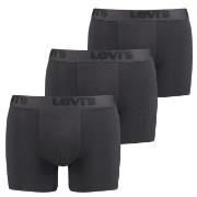 Levis 3P Premium Boxer Svart bomull Large Herre