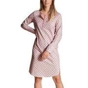 Calida Lovely Nights Nightdress Rosa Mønster bomull X-Small Dame