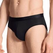 Calida 3P Natural Benefit Brief Svart bomull Medium Herre