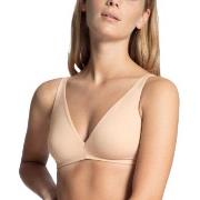 Calida BH Natural Comfort Soft Bra Beige bomull B 75 Dame