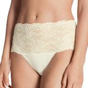 Calida Truser Sensual Secrets Highwaist Slip Krem Small Dame