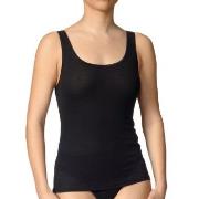 Calida Slip/Hosen Top Black Svart bomull Small Dame