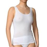 Calida Slip/Hosen Top White Hvit bomull Medium Dame