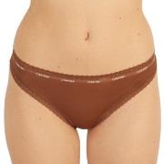 Calvin Klein Truser Bottoms Up Refresh Thong Brun polyamid Large Dame