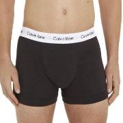 Calvin Klein 3P Cotton Stretch Trunks Svart/Hvit bomull Small Herre