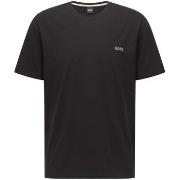 BOSS Mix and Match T-shirt With Logo Svart bomull X-Large Herre