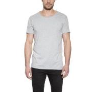 Bread and Boxers Crew Neck Relaxed Grå økologisk bomull Small Herre