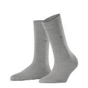 Burlington Strømper Bloomsbury Wool Sock Lysgrå Str 36/41 Dame