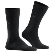 Burlington Strømper Leeds Wool Sock Svart Str 40/46 Herre