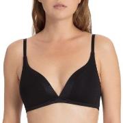 Calida BH Cate Triangle Soft-Bra Svart bomull A 75 Dame