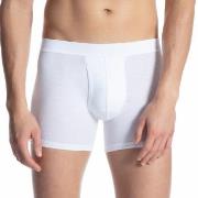 Calida Cotton Code Boxer Brief With Fly Hvit bomull Large Herre