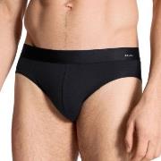 Calida Cotton Code Brief Svart bomull Small Herre