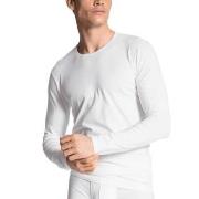 Calida Cotton Code Shirt Long Sleeve Hvit bomull X-Large Herre