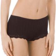 Calida Truser Etude Toujours Low Cut Panty Svart bomull X-Small Dame