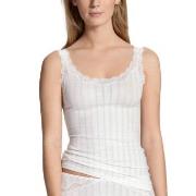 Calida Etude Toujours Tank Top Hvit bomull Medium Dame
