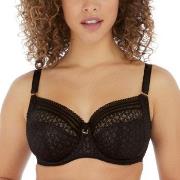 Freya BH Viva Underwire Side Support Lace Bra Svart polyamid E 75 Dame