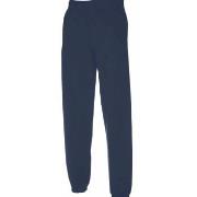 Fruit of the Loom Elasticated Jog Pants Marine X-Large Herre