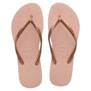 Havaianas Slim Lysrosa Str 37/38 Dame