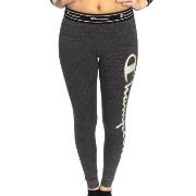 Champion Women Leggings Big Logo Grå bomull Small Dame