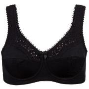 Damella BH Classic Underwire Lace Bra Svart B 75 Dame