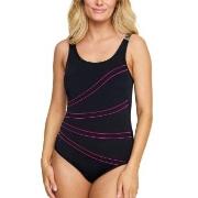 Damella Keira Chlorine Resistant Swimsuit 36-50 Cerise polyester 50 Da...