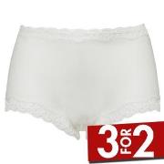 Damella Truser Silk Brief Elfenben silke X-Large Dame