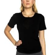 Damella Wool T-Shirt Svart ull X-Large Dame