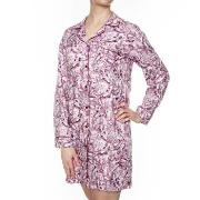 Damella Woven Viscose Nightshirt Rosa Mønster viskose Medium Dame