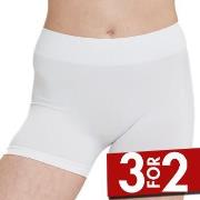 Decoy Seamless Hotpants Hvit M/L Dame