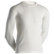 Dovre Long Sleeve Wool Crew Neck Hvit merinoull Large Herre