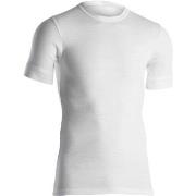 Dovre Rib T-Shirt Hvit bomull Medium Herre