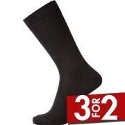 Egtved Strømper Bamboo No Elastic Sock Svart Str 45/48 Herre