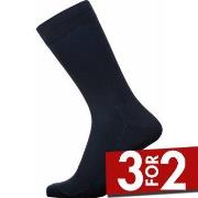 Egtved Strømper Bamboo Socks Mørkblå Str 40/45 Herre