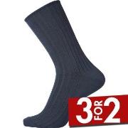 Egtved Strømper Cotton No Elastic Socks Mørkblå Str 45/48 Herre