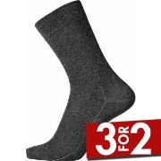 Egtved Strømper Cotton Socks Mørkgrå  Str 36/41