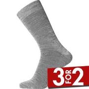 Egtved Strømper Wool Twin Sock Lysgrå Str 45/48