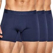 Panos Emporio 3P Base Bamboo Cotton Boxer Marine Large Herre