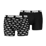 Puma 2P Everyday Aop Boxer Svart bomull X-Large Herre