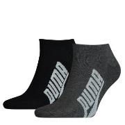 Puma Strømper 2P Lifestyle Sneaker Sock Svart Str 39/42