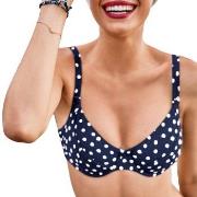 Rosa Faia Blue Dots Luna Bikini Bra Marine E 40 Dame