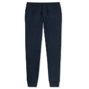 Schiesser Mix and Relax Lounge Pants With Cuffs Mørkblå bomull X-Large...