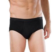 Schiesser Original Classics Fine Rib Sport Brief Svart bomull XX-Large...