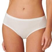 Schiesser Truser Personal Fit Midi Brief Benhvit Large Dame